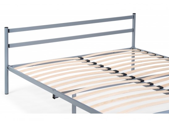 Двуспальная кровать Фади 160х200 серая в Ростове-на-Дону