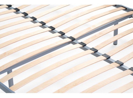 Двуспальная кровать Фади 160х200 серая в Ростове-на-Дону