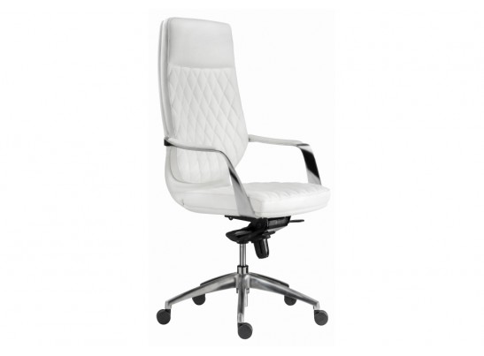 Компьютерное кресло Isida white / satin chrome в Ростове-на-Дону