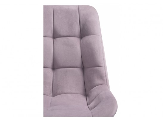 Компьютерное кресло Келми микровелюр светло-лиловый / белый глянец в Ростове-на-Дону