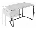 Компьютерный стол Desk черный в Ростове-на-Дону