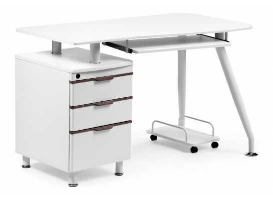 Компьютерный стол Erida 120х60х75 white в Ростове-на-Дону