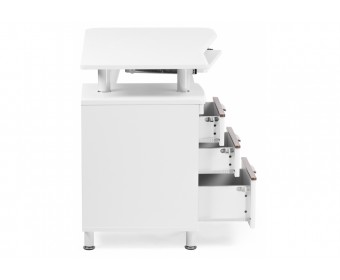 Компьютерный стол Erida 120х60х75 white