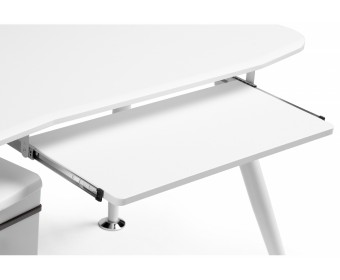 Компьютерный стол Erida 120х60х75 white
