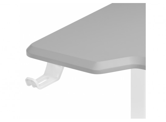 Компьютерный стол Маркос 120х75 светло-серый / белый в Ростове-на-Дону