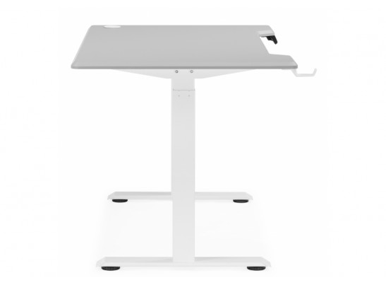 Компьютерный стол Маркос 140х80 светло-серый / белый в Ростове-на-Дону