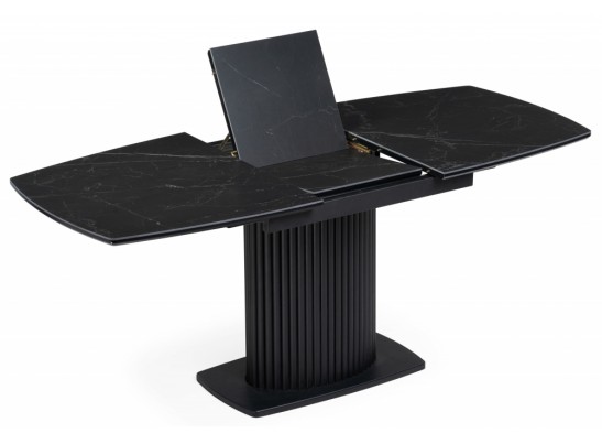 Обеденная группа Амаиа черный мрамор / черный / серый в Ростове-на-Дону