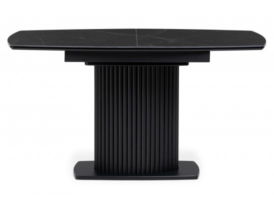 Обеденная группа Амаиа черный мрамор / черный / серый в Ростове-на-Дону