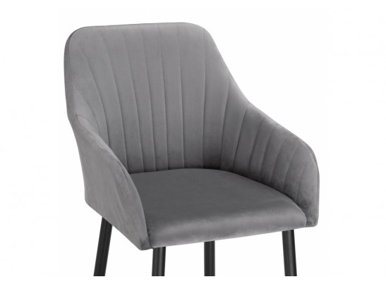 Обеденная группа Амаиа черный мрамор / черный / серый в Ростове-на-Дону