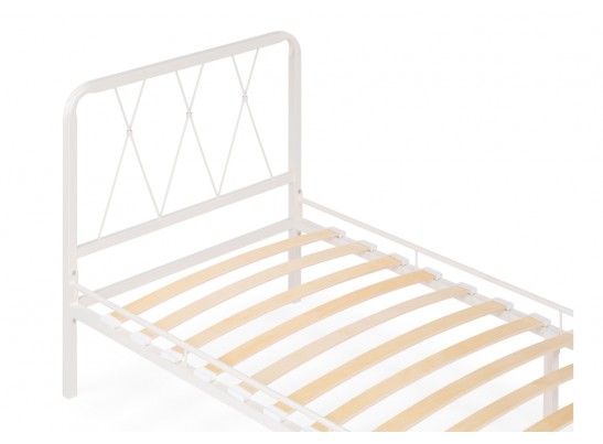 Односпальная кровать Иоханна 18 90х200 белая в Ростове-на-Дону