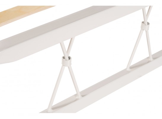 Односпальная кровать Иоханна 18 90х200 белая в Ростове-на-Дону