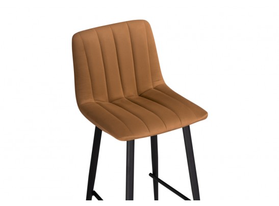 Полубарный стул Дани кирпичный / черный в Ростове-на-Дону