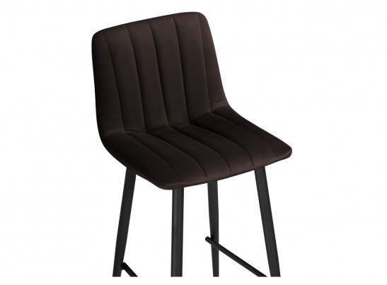 Полубарный стул Дани коричневый / черный в Ростове-на-Дону