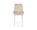 Полубарный стул Седа 360 бежевый (zd 210) / белый в Ростове-на-Дону