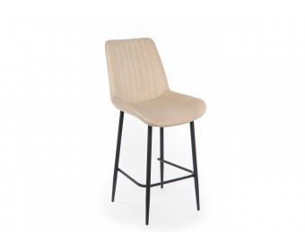 Полубарный стул Седа бежевый (zd 210) / черный
