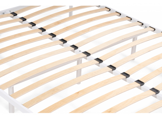 Полутораспальная кровать Фади 140х200 белая в Ростове-на-Дону