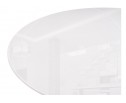 Стеклянный стол Rock 80х75 white / black в Ростове-на-Дону