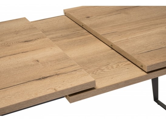 Стол Кхал галифакс натуральный / графит в Ростове-на-Дону