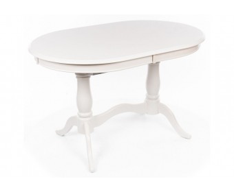 Стол раскладной EV Elva 120(159)х80х75 молочный