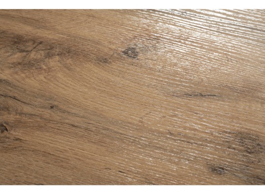 Стол раскладной Лота Лофт 140(180)х80х74 25 мм дуб вотан / матовый черный в Ростове-на-Дону