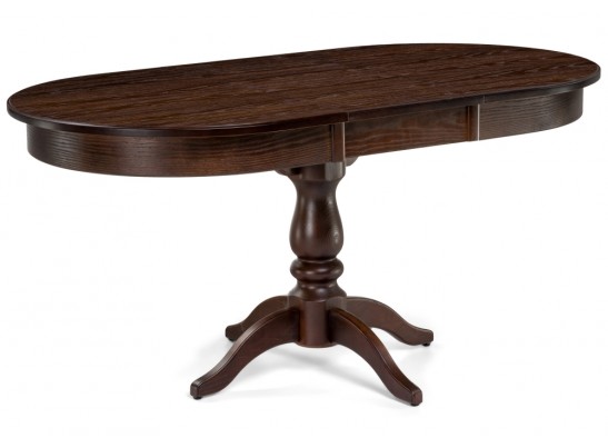 Стол Сайрус 120(160)х84х76 орех темный в Ростове-на-Дону