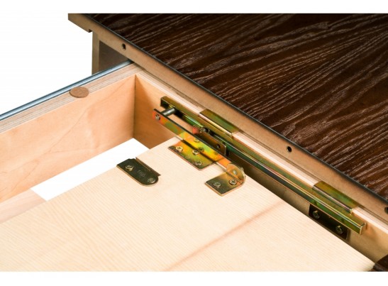 Стол Сайрус 120(160)х84х76 орех темный в Ростове-на-Дону