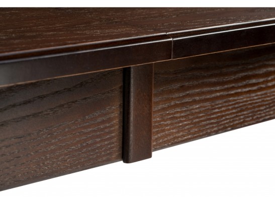 Стол Сайрус 120(160)х84х76 орех темный в Ростове-на-Дону