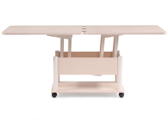 Стол-трансформер Виват светлый венге / белый в Ростове-на-Дону