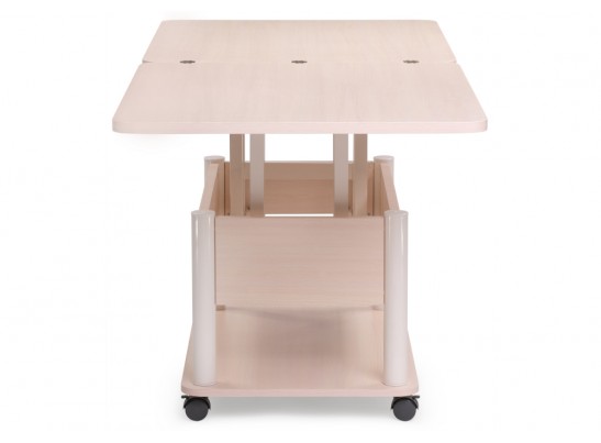 Стол-трансформер Виват светлый венге / белый в Ростове-на-Дону