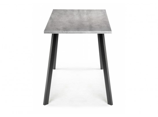 Стол Тринити Лофт 120х60х75 25 мм бетон / матовый черный в Ростове-на-Дону