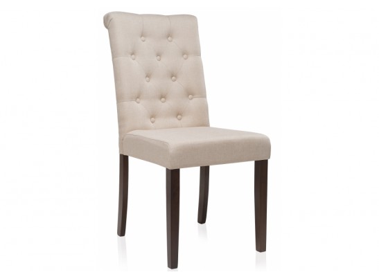 Стул Amelia dark walnut / fabric cream в Ростове-на-Дону