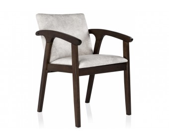 Стул Lono tobacco / light grey