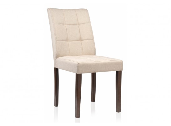 Стул Madina dark walnut / fabric cream в Ростове-на-Дону