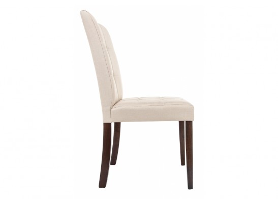 Стул Madina dark walnut / fabric cream в Ростове-на-Дону