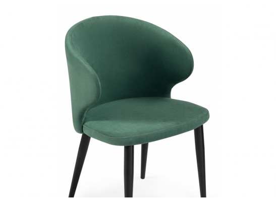 Стул на металлокаркасе Алсисар катания изумруд / черный в Ростове-на-Дону