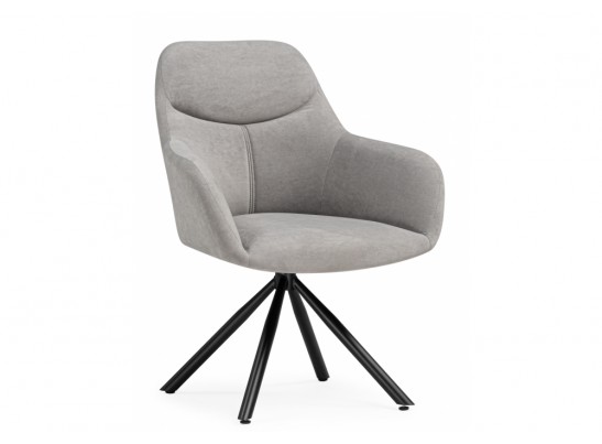 Стул на металлокаркасе Бартон 2 ткань мадера 22 / черный матовый в Ростове-на-Дону