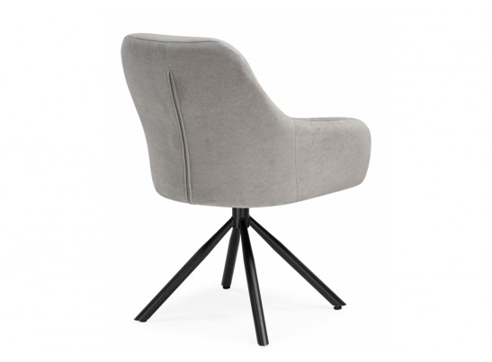 Стул на металлокаркасе Бартон 2 ткань мадера 22 / черный матовый в Ростове-на-Дону