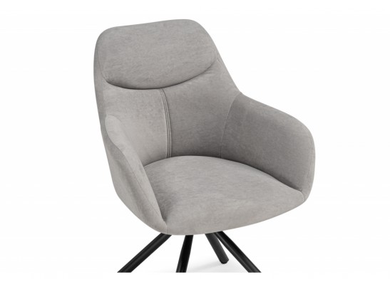 Стул на металлокаркасе Бартон 2 ткань мадера 22 / черный матовый в Ростове-на-Дону