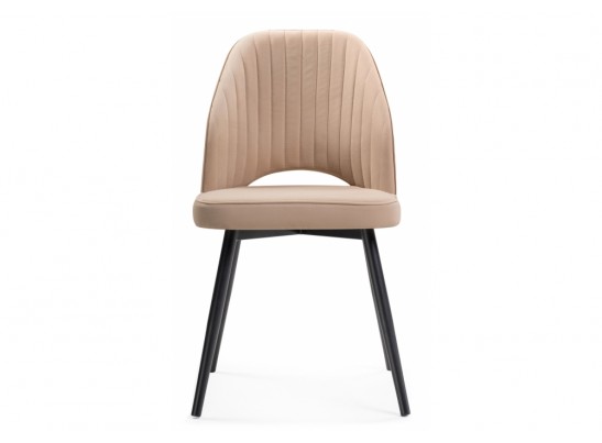 Стул на металлокаркасе Брейния velutto 05 / черный в Ростове-на-Дону