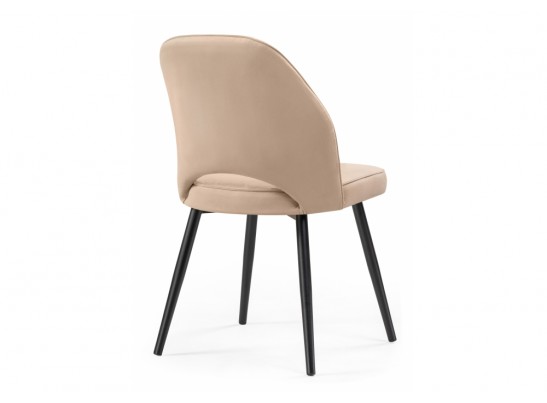 Стул на металлокаркасе Брейния velutto 05 / черный в Ростове-на-Дону