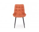 Стул на металлокаркасе Челси 360 К терракотовый (zd 432) / черный в Ростове-на-Дону