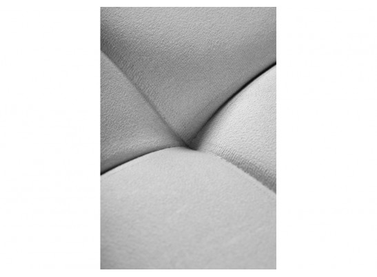 Стул на металлокаркасе Челси велюр светло-серый / черный в Ростове-на-Дону