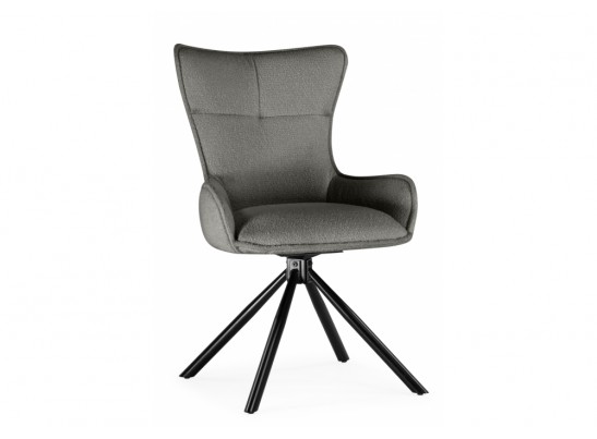 Стул на металлокаркасе Chicago light gray / black legs KD в Ростове-на-Дону