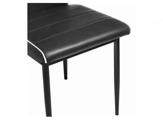Стул на металлокаркасе DC2-001 black / white в Ростове-на-Дону Стул на металлокаркасе DC2-001 black / white в Ростове-на-Дону