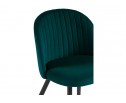Стул на металлокаркасе Gabi 1 green / black в Ростове-на-Дону