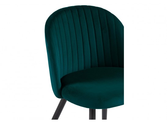 Стул на металлокаркасе Gabi 1 green / black в Ростове-на-Дону