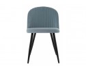 Стул на металлокаркасе Gabi 1 light blue / black в Ростове-на-Дону