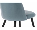 Стул на металлокаркасе Gabi 1 light blue / black в Ростове-на-Дону