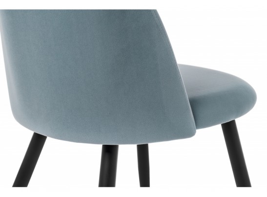 Стул на металлокаркасе Gabi 1 light blue / black в Ростове-на-Дону