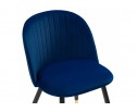 Стул на металлокаркасе Gabi dark blue / black / gold в Ростове-на-Дону